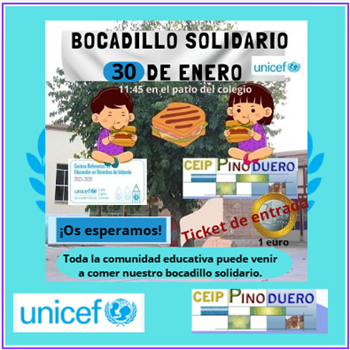 Logo bocadillo solidario 2026