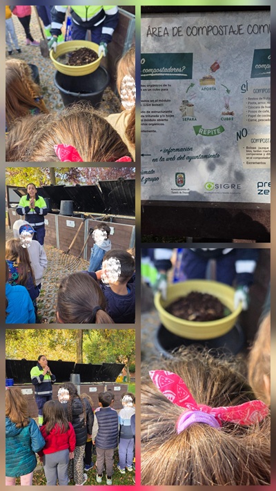 Salida a la compostera Salida a la compostera