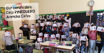 certificados niños Space